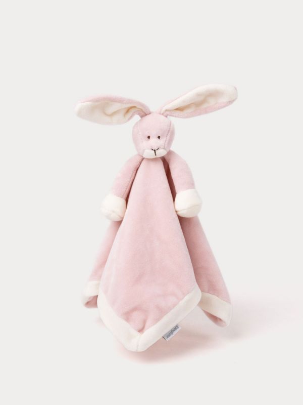 Teddykompaniet Diinglisar snuttefilt kanin, rosa