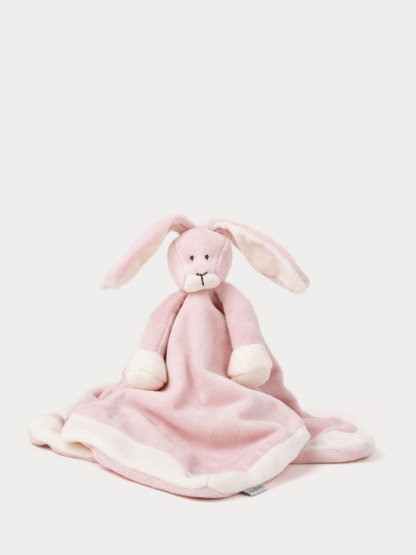 Teddykompaniet Diinglisar snuttefilt kanin, rosa