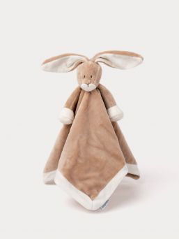 Teddykompaniet Diinglisar snuttefilt kanin, brun