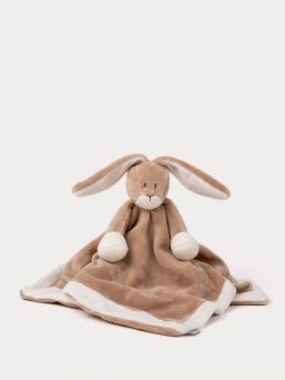 Teddykompaniet Diinglisar snuttefilt kanin, brun