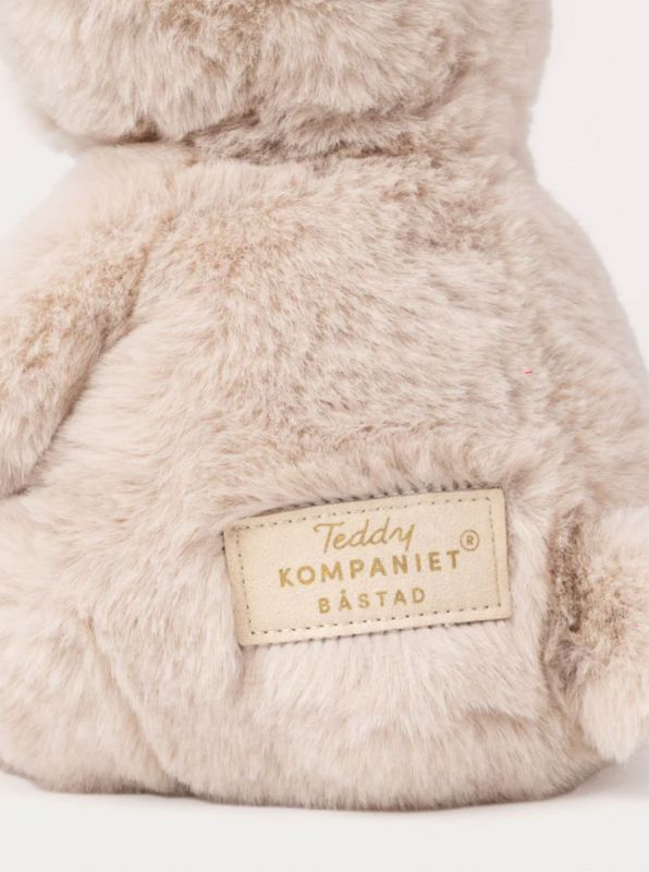 Teddykompaniet Teddy Mocca 25cm  – beige plyschnalle