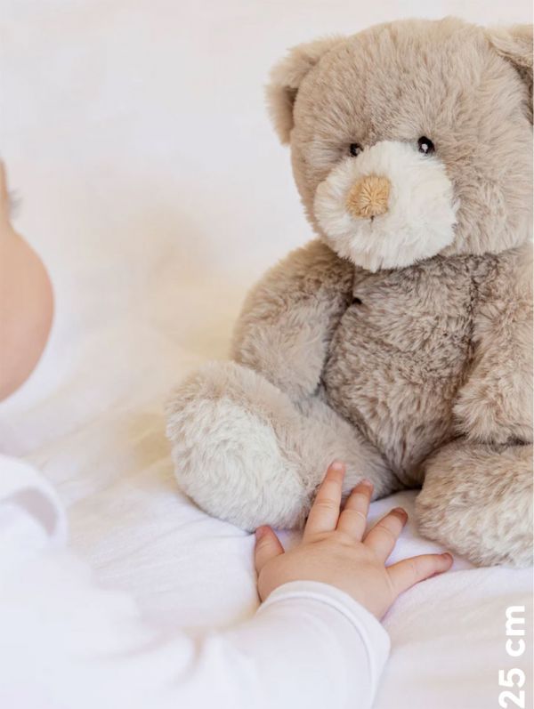 Teddykompaniet Teddy Mocca 25cm  – beige plyschnalle