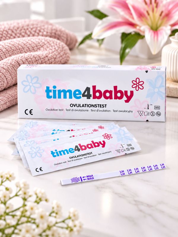 Time4baby Extra känsligt ägglossningstest 10 mIU/ml – 50 st