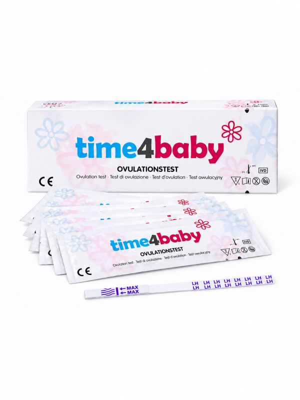 Time4baby Extra känsligt ägglossningstest 10 mIU/ml – 50 st
