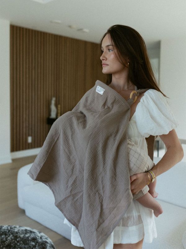 Amningsskydd för avskildhet, Pale Taupe Beige