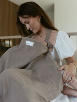 Amningsskydd för avskildhet, Pale Taupe Beige