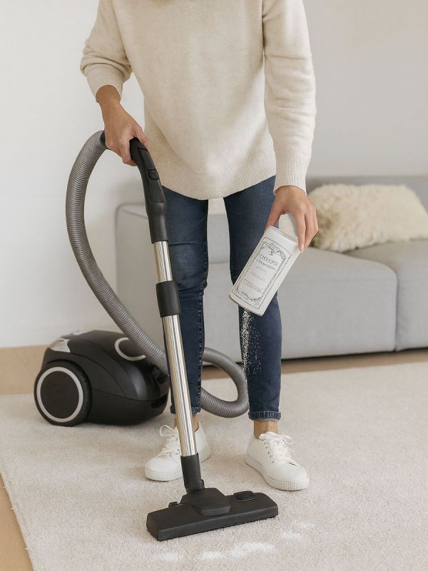 Doftpulver för textilier och dammsugbara ytor