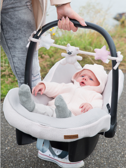 Baby´s Only - Bilskyddleksak - rosa