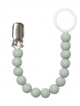 GRAVIDITETSÄLVA trendiga, säker och god kvalitet napphållare. Napphållare håller nappen nära barnet. Napphållare förhindrar droppande, när nappen ofta blir smutsiga eller förloras. Napphållare är gjord av säkra BPA-fri mat silikon pärlor och ring. Metallclip fastsättning. Handtvätt med varmt tvålvatten .