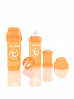 TwistShake - Nappflaska 260ml, orange