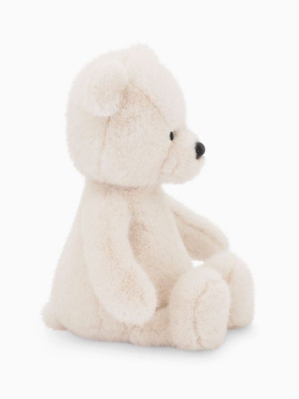 Vit nallebjörn 25cm