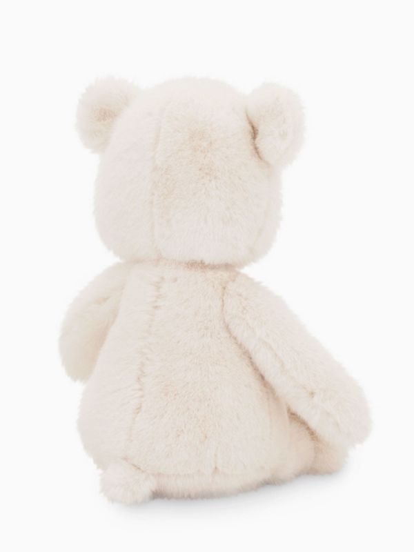 Vit nallebjörn 25cm