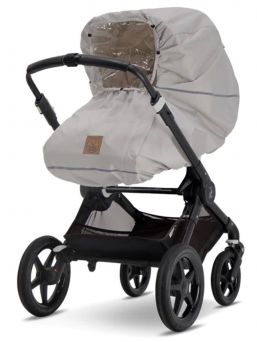Baby Wallaby - regntäcke för barnvagnar, ljusgrått