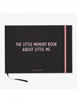 Design Letters The Little Memory book bebisbok (rosa)