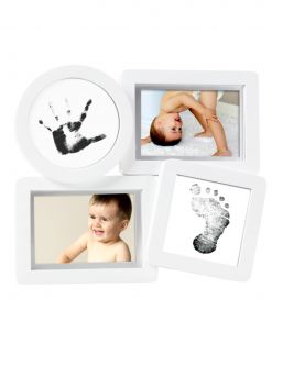 Babyprints collage - Vit