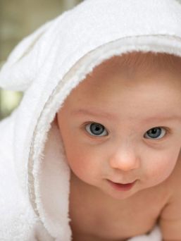 Luin Living Bebis handduk 0-5v, Snow