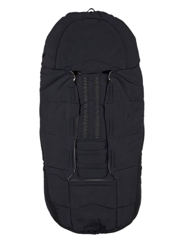 VOKSI - Explorer babys större dunfotpåse, Black