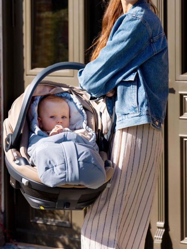 VOKSI - Move light lätt värmeväska vår/sommar -26, Misty Blue