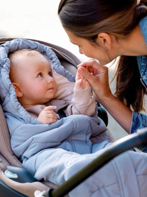 VOKSI - Move light lätt värmeväska vår/sommar -26, Misty Blue