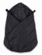 Voksi Carrier Cover – Varmt vindskydd för bärsele, Black