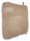 Voksi Carrier Cover – Varmt vindskydd för bärsele, Dark Sand
