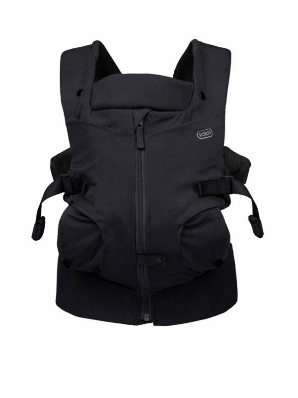 Voksi Huddle Bärsele Black – nyfödd till småbarn (3,2–15 kg)