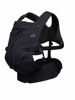 Voksi Huddle Bärsele Black – nyfödd till småbarn (3,2–15 kg)