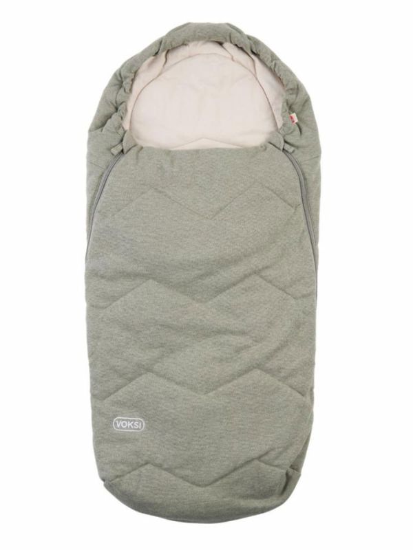 VOKSI - Breeze bilbarnstolsväska för barn 0-3å, Meadow Green