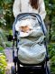 VOKSI - Breeze bilbarnstolsväska för barn 0-3å, Meadow Green