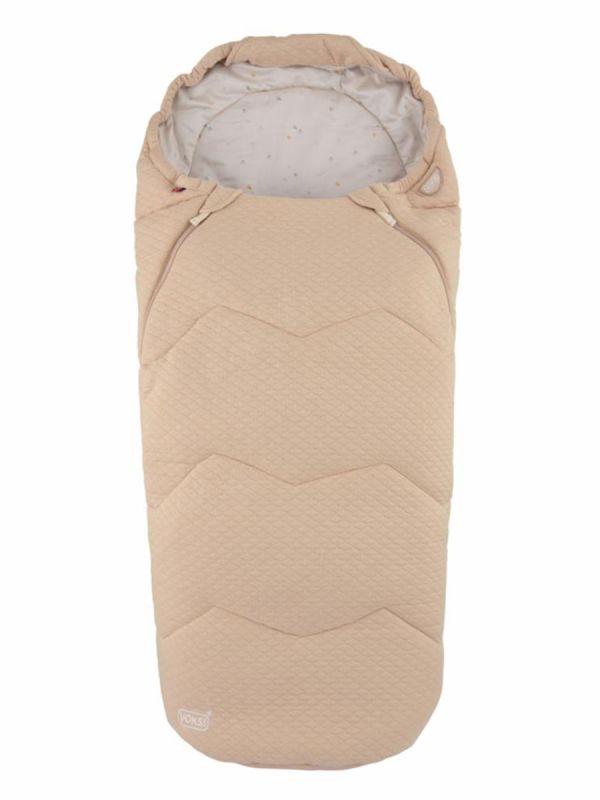 VOKSI - Breeze bilbarnstolsväska för barn 0-3å, Sand