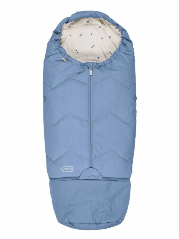 VOKSI - Sky Light lättviktssovsäck 0–4å, Blue Bell
