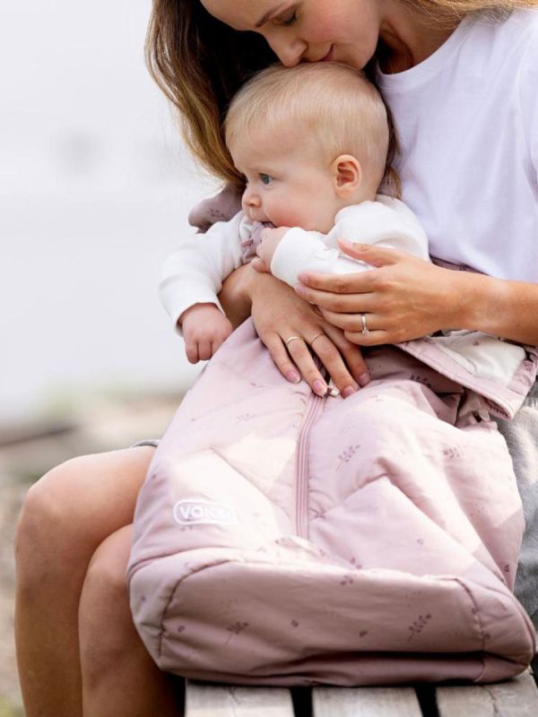 VOKSI - Sky Light lättviktssovsäck 0–4å, Grape