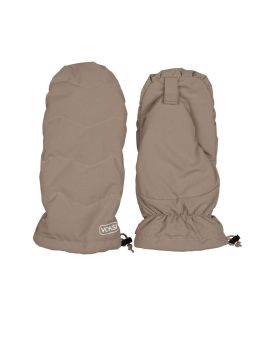 Voksi barnvagnshandskar med dubbar, Walnut