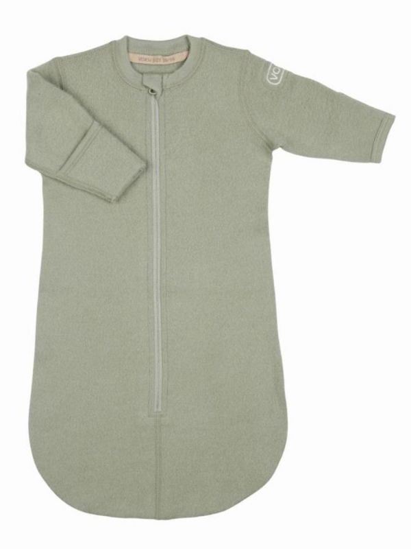 Voksi ullsovsäck – varm och andningsbar, grön 50-56cm