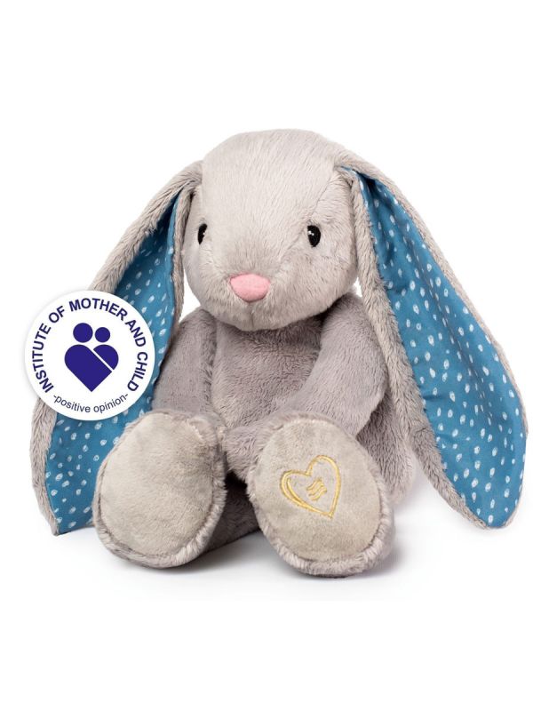 Whisbear - Humming kanin med gråtsensor, grå