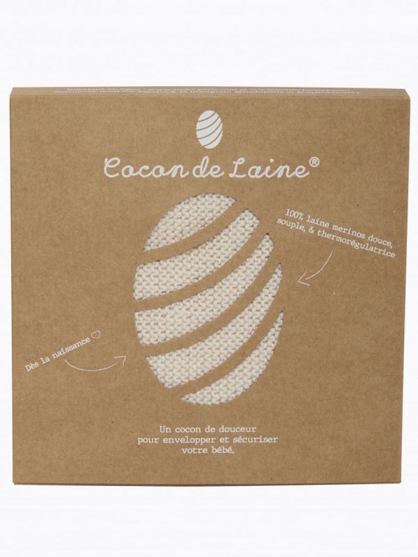 ILADO Paris merinoull Baby Cocoon för bebis.Baby Cocoon kramar din bebis försiktigt och ger en bekväm och säker känsla.