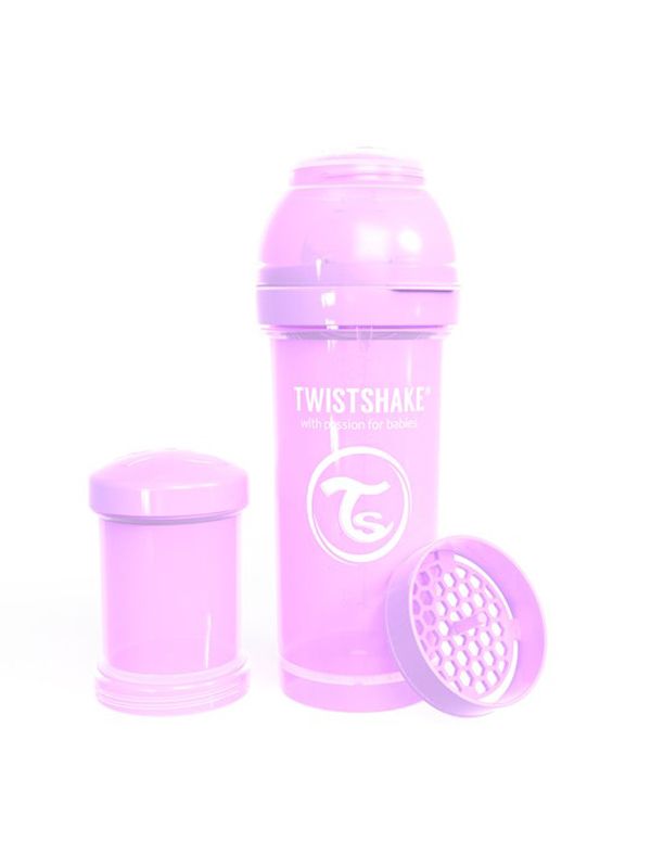 TwistShake - Nappflaska 260ml, pastel purple