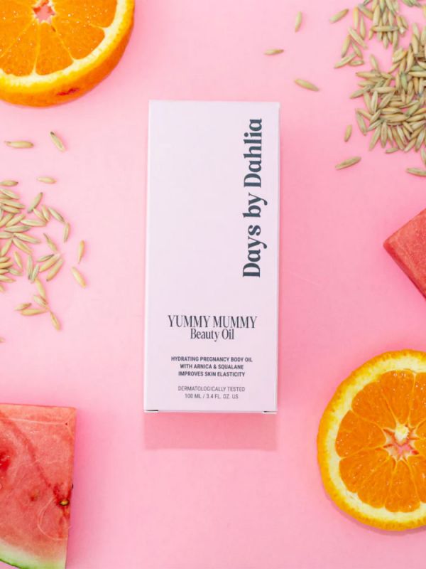 Yummy Mummy Beauty Oil – för torr hud och förebyggande av bristningar