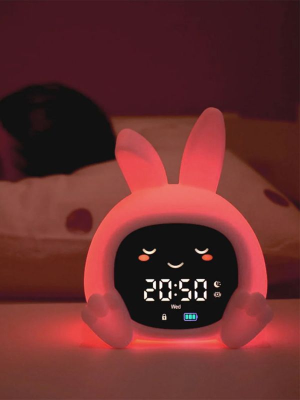 Zazu Sarah sömncoach för ett barn - väckarklocka, nattljus och ljudenhet