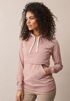 Boob Design - B-Warmer huvtröja för dig som ammar, mauve
