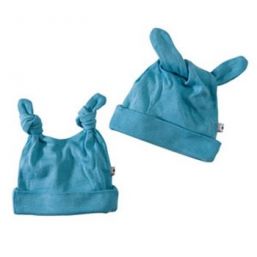 Soy Soft dubbel knop hatt BLÅ - BABYSOY