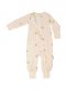 GEGGAMOJA Babypyjamas i bambu med långt öra från Mrs Mighetto. Pyjamasen har tvåvägsdragkedja för att underlätta matt blöjbyten och breda bekväma muddar.