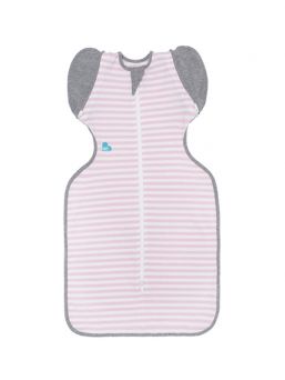 Love to Dream - Swaddle Up 50/50 - rosa strimmor