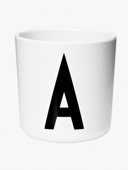 Design Letters - Arne Jacobsen melamine bokstäver A-Z, vit