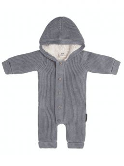 Baby's Only - TEDDY stickad overall för baby, Grey