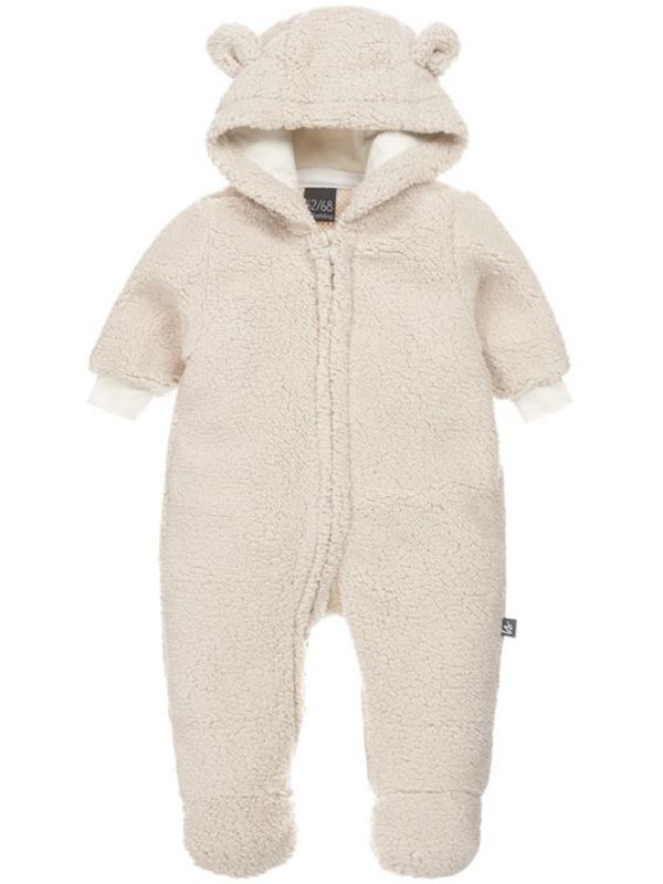 Babystyling nallebjörnsjumpsuit för baby, Sand