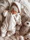 Babystyling nallebjörnsjumpsuit för baby, Sand