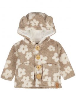 Babystyling teddyjacka för baby, Blomma
