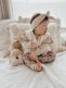 Babystyling Babybody med volang Rib Sand