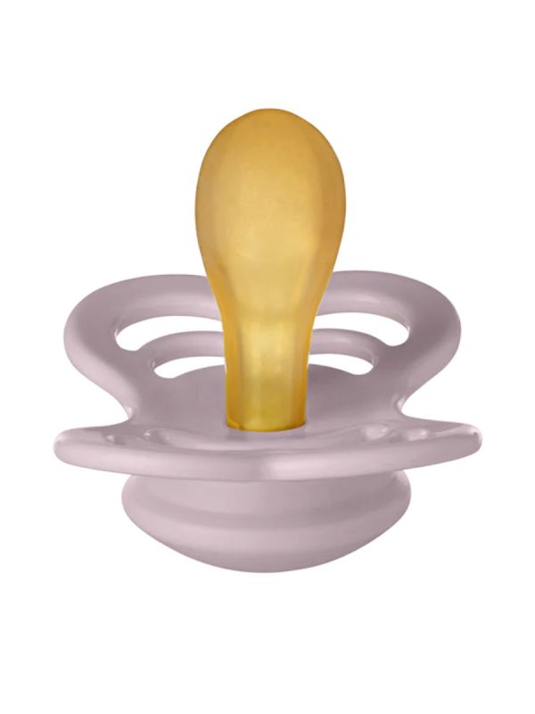 BIBS - Supreme Baby napp 0-18mån - Dusky Lilac